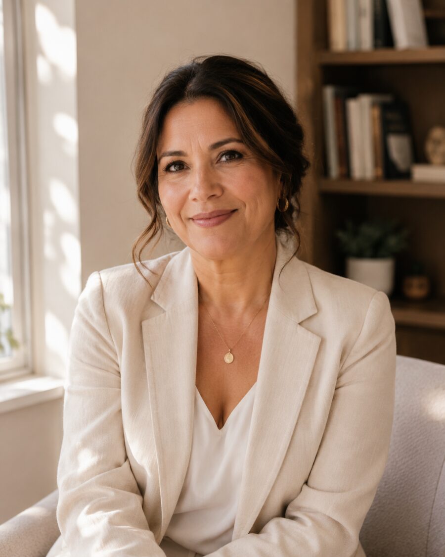 Dr. Elena Rodriguez, PhD, perinatal therapist — headshot